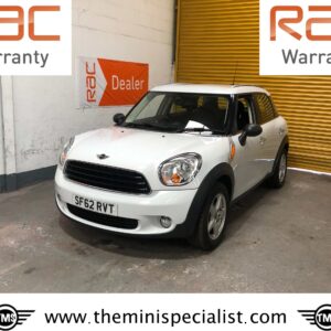 SOLD – 2012 (62) MINI Countryman One – with 53k miles from new – SOLD