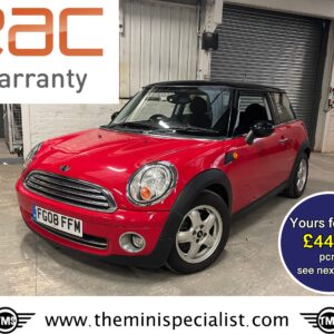 SOLD - 2007 Mini One in Metalic Black with JCW Bodykit & 17 inch